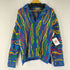 クージー COOGI 90S 3Dニットカーディガン メンズ import:M